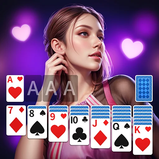 Solitaire 미녀 카드 체인