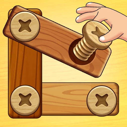 Wood Screw Puzzle