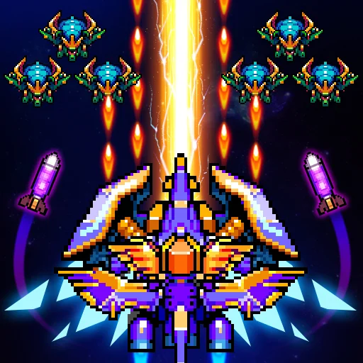 팔콘 스쿼드: 갤러가 - 클래식 슈팅 게임