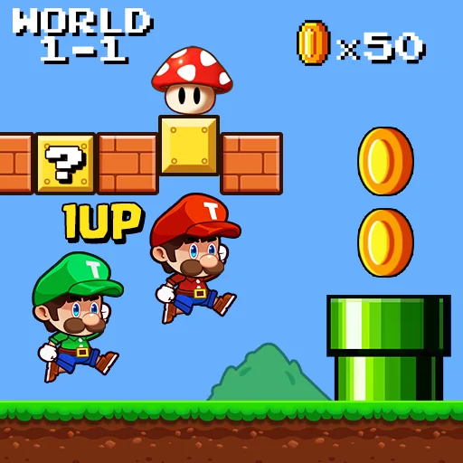 Super Mano Bros - Jungle World